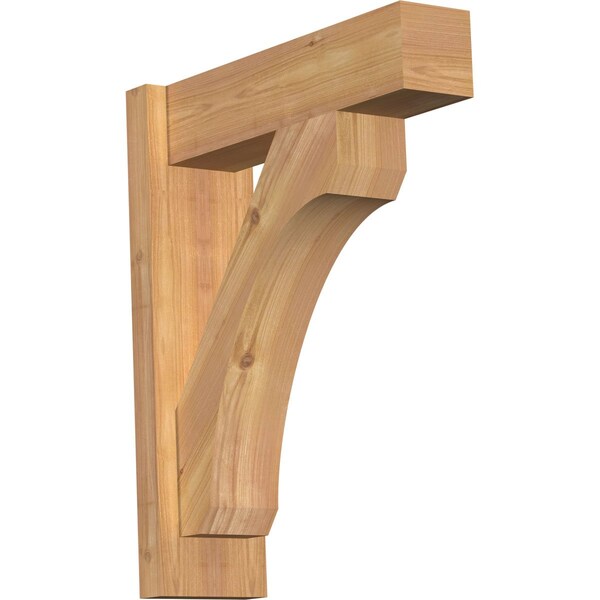 Ekena Millwork Legacy Block Smooth Outlooker, Western Red Cedar, 5 1/2"W x 18"D x 22"H OUT06X18X22LEC05SWR - main